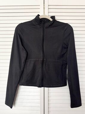 All in Motion Women's Heather Black Zip-up Activewear Jacket, Size: Small, NWT